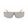 LACOSTE L253S-6219101 unisex rechthoekige zonnebril 62/19/150 mm zwart/grijs