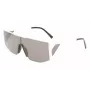 LACOSTE L253S-6219101 unisex rechthoekige zonnebril 62/19/150 mm zwart/grijs