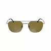 LACOSTE L269S-710 unisex zonnebril Havana groen 55/19/145 mm