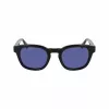 Lacoste L6015SN-1 unisex zonnebril zwart montuur grijze glazen 49mm