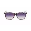 Lacoste L6016S-219 dames zonnebril Havana bruin vierkant acetaat