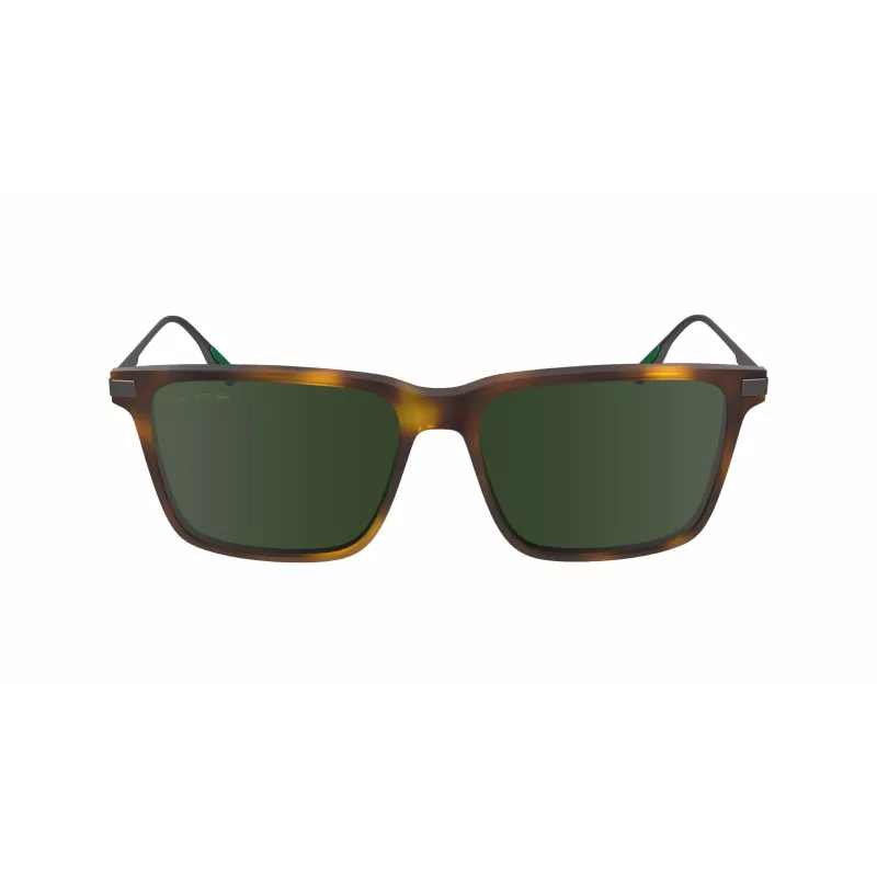 Lacoste L6017S-214 heren zonnebril Havana bruin verloop 55 mm
