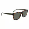 Lacoste L6025S-214 heren rechthoekige zonnebril - Havana/grijs - 56/17/145 mm