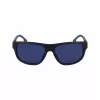 Lacoste L6042S-424 heren rechthoekige zonnebril blauw 55/17/145 mm