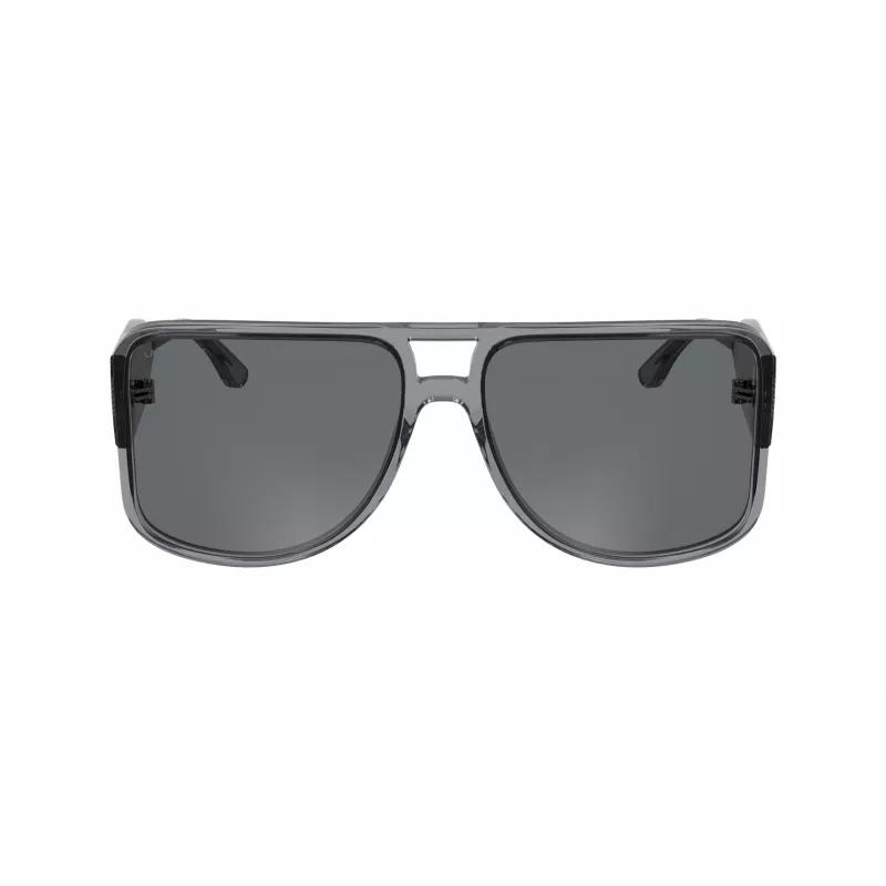 LACOSTE L6056S5916035 Unisex rechthoekige zonnebril Havana groen 59mm