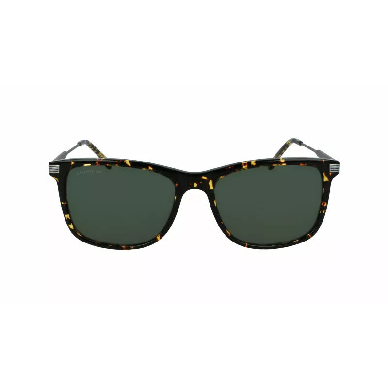 Lacoste L960S-430 herenzonnebril, blauw montuur, grijze glazen, 56 mm
