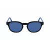 LACOSTE L968SX-002 unisex zonnebril zwart montuur grijze glazen 51mm