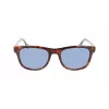Lacoste L969S-230 unisex vierkante zonnebril Havana bruin 54mm