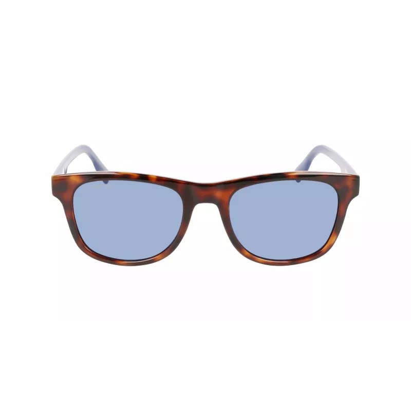 Lacoste L969S-230 unisex vierkante zonnebril Havana bruin 54mm