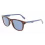 Lacoste L969S-230 unisex vierkante zonnebril Havana bruin 54mm