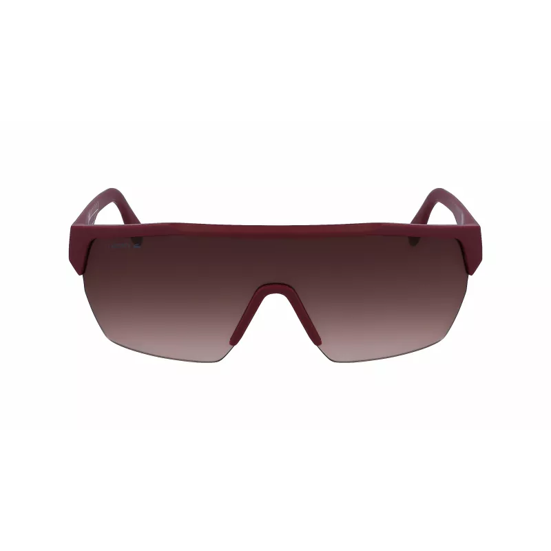 Lacoste L989S-603 heren rechthoekige zonnebril Havana groen 62/19/135 mm
