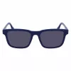 Lacoste heren L997S-401 rechthoekige zonnebril blauw 54mm