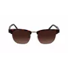 Lacoste heren zonnebril L266S-214 Havana bruin rechthoekig acetaat UV400