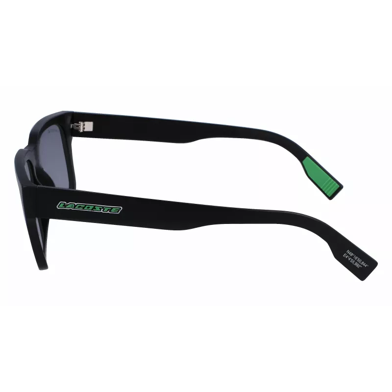 Lacoste heren zonnebril L6004S 5519002 zwart/grijs 55/19/145 mm