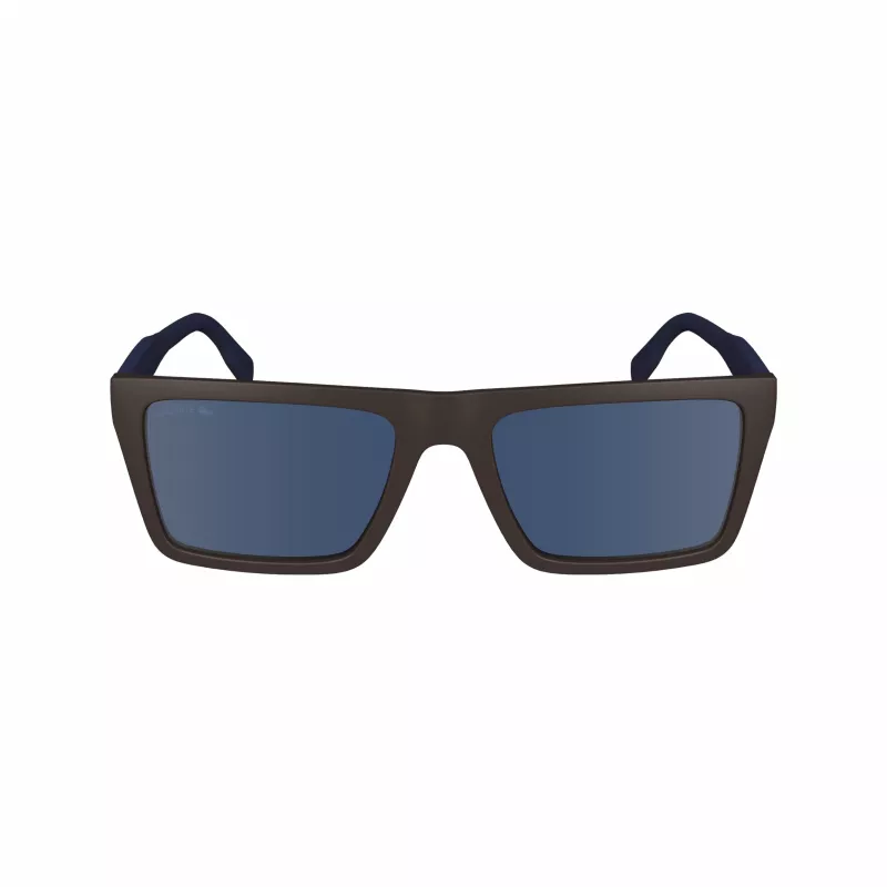 Lacoste heren zonnebril L6009S-210 Havana bruin rechthoek 56/19/145 mm
