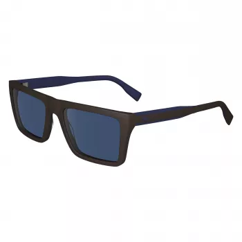 Lacoste heren zonnebril L6009S-210 Havana bruin rechthoek 56/19/145 mm