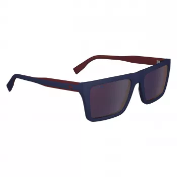 Lacoste heren zonnebril L6009S-424 blauw montuur grijs verloopglazen 56/19/145 mm