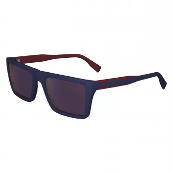 Lacoste heren zonnebril L6009S-424 blauw montuur grijs verloopglazen 56/19/145 mm