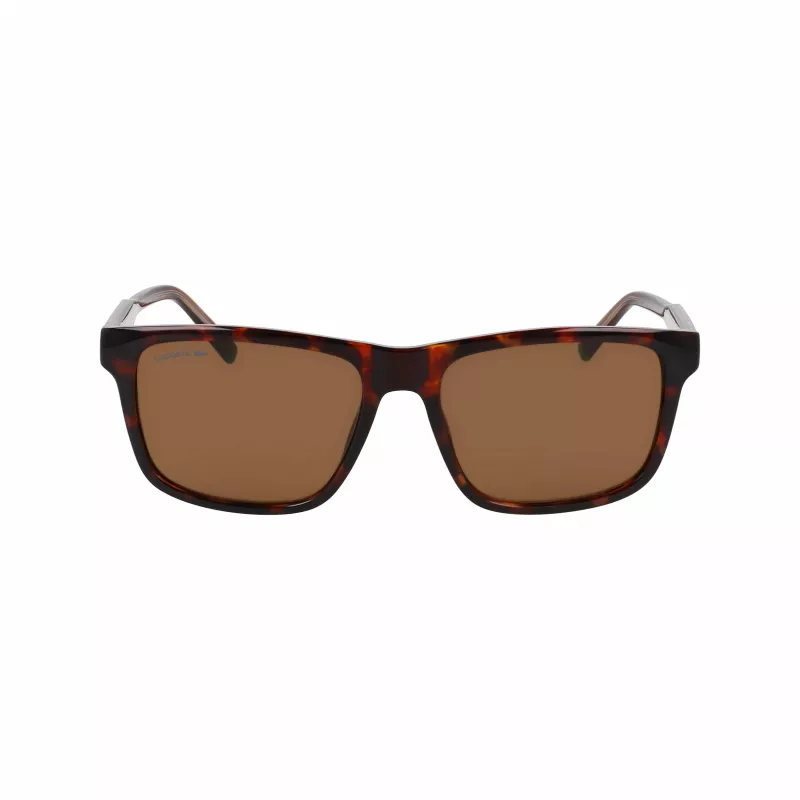 Lacoste herenzonnebril L6025S-219 Havana groen 56mm