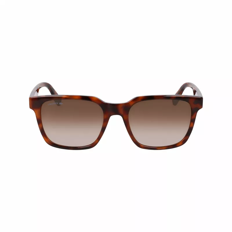 Lacoste heren zonnebril L6028S-214 Havana grijs 54mm