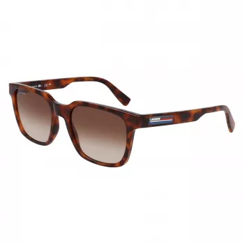 Lacoste heren zonnebril L6028S-214 Havana grijs 54mm