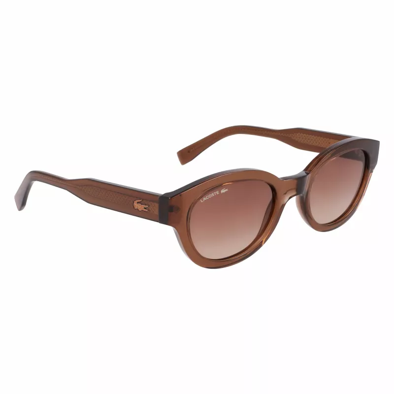Lacoste dames zonnebril L6024S-210 Havana bruin 52mm