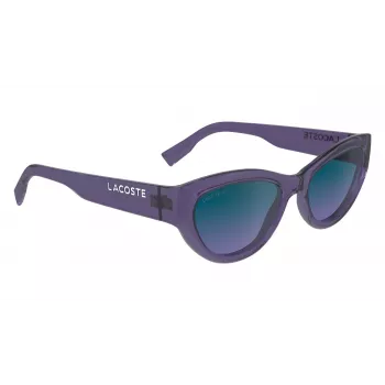 Lacoste dames zonnebril L6013S5418513 - rechthoekig acetaat montuur met UV400-bescherming - 54/18/140 mm