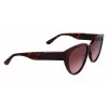 Lacoste dames zonnebril L985S-603 bordeauxrood montuur grijs verloopglas 59mm