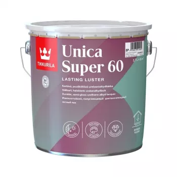 LACQ UNICA SUPER 60 S/GL 2.7L alkyd emaille verf semi-gloss