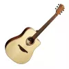 Lag GLA Tramontane 70 DC Dreadnought Cutaway akoestische elektrische gitaar - naturel
