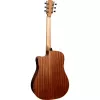 Lag GLA Tramontane 70 DC Dreadnought Cutaway akoestische elektrische gitaar - naturel