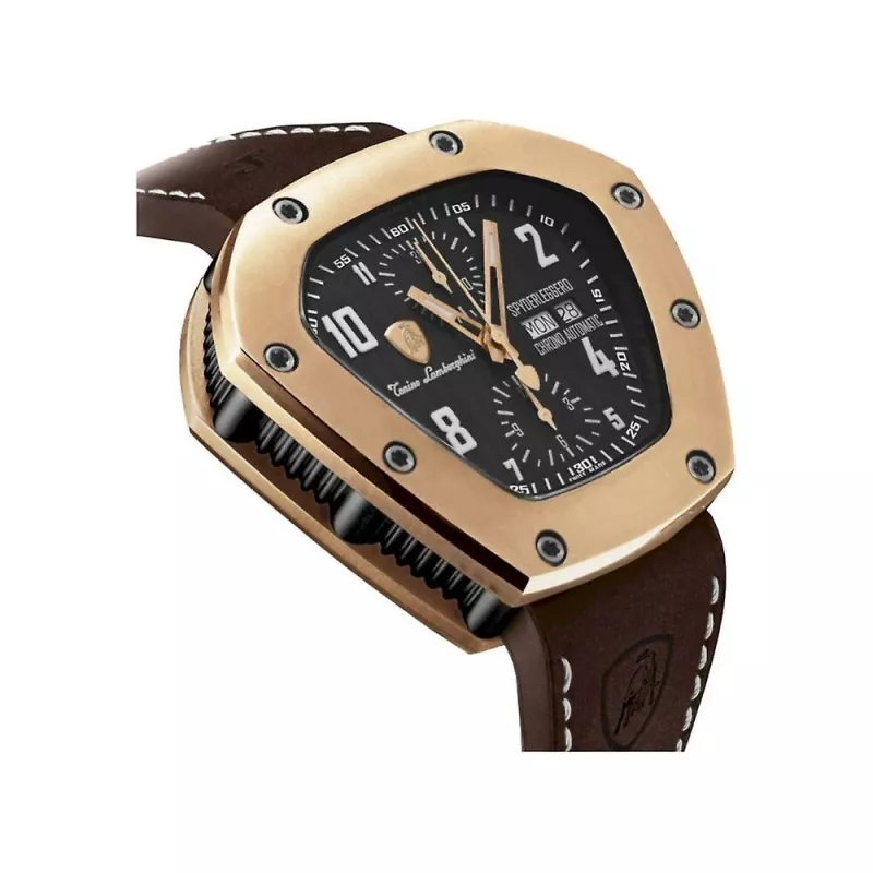 Lamborghini TLFT075SPYDER heren Zwitsers quartz chronograaf horloge 51,5mm