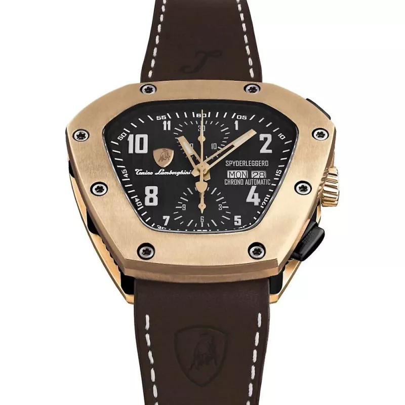 Lamborghini TLFT075SPYDER heren Zwitsers quartz chronograaf horloge 51,5mm
