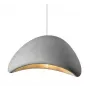 hanglamp Ellama 30cm zwart metaal E27 industriële plafondlamp