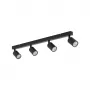 Lamp Spot Light Top GU10 4x10W zwart