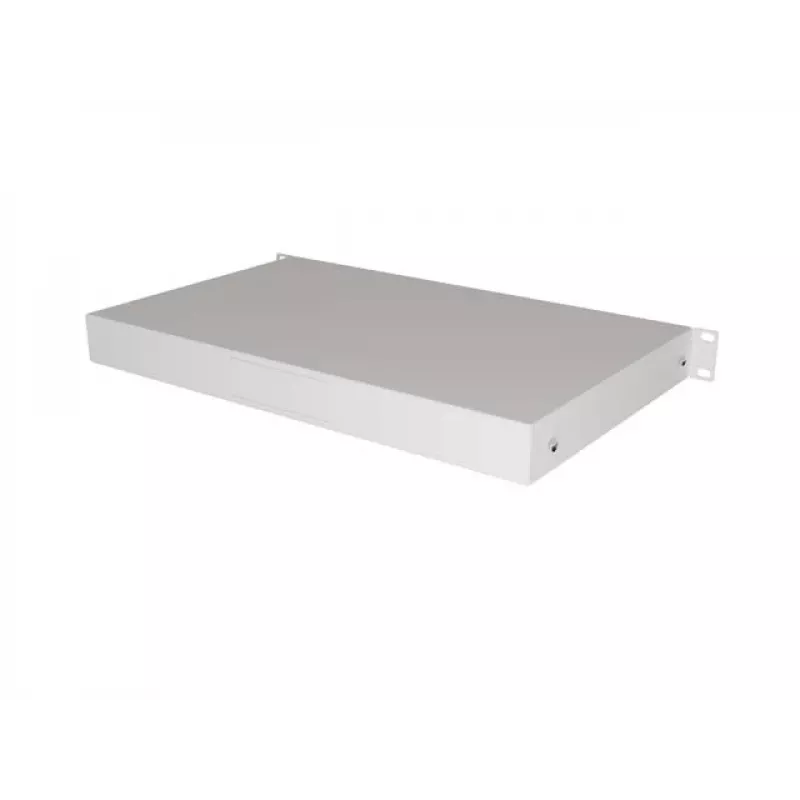LANBERG 1U 19 inch lade uittrekbaar 270 mm diepte grijs (30 kg capaciteit)