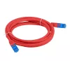 LANBERG Cat.6A FTP LSZH CCA patchkabel 3m rood
