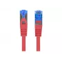 LANBERG Cat.6A FTP LSZH CCA patchkabel 3m rood