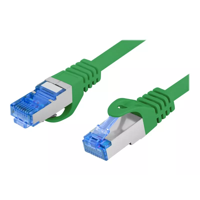 LANBERG Cat.6A FTP LSZH CCA-patchkabel 3m groen