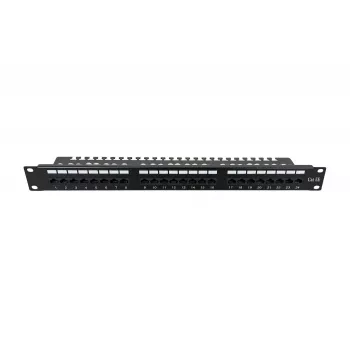 LANVIEW Cat5e 1U 24-poorts UTP Patchpanel - LVR-CAT5E-UTP-LSA