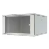 LANVIEW Quick Assembly Flat Pack 19 - 6U wandmontage-netwerkkast, 600x500x370mm, zwart