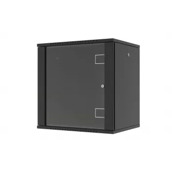 LANVIEW Quick Assembly Flat Pack 19 wandbehuizing 9U zwart