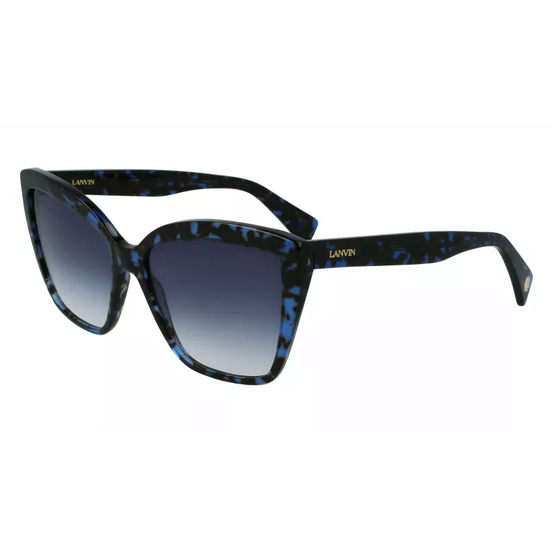 LANVIN dames LNV617S-425 Butterfly zonnebril blauw verloop 59mm