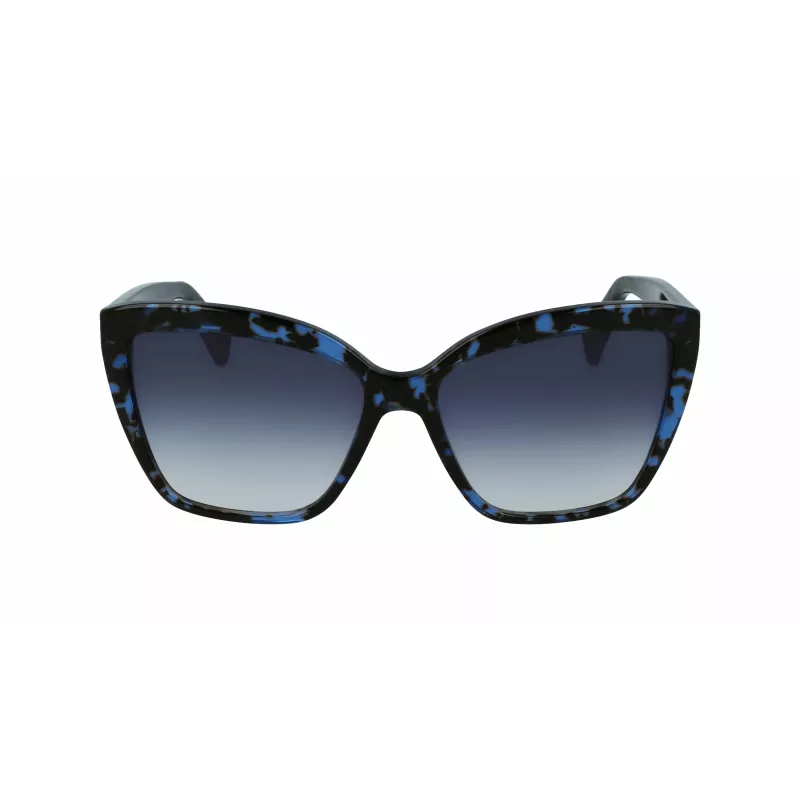 LANVIN dames LNV617S-425 Butterfly zonnebril blauw verloop 59mm