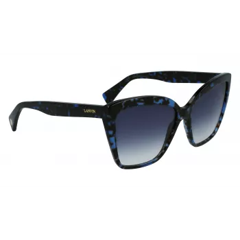 LANVIN dames LNV617S-425 Butterfly zonnebril blauw verloop 59mm