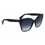 LANVIN dames LNV617S-425 Butterfly zonnebril blauw verloop 59mm