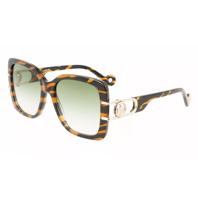 LANVIN dames zonnebril LNV624S-236 Havana bruin verloop 53mm