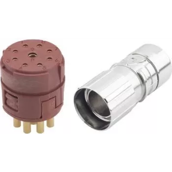 LAPP EPIC® M23 8+1-polige bus-stekkerverbinder-set met schroefaansluiting, IP67 75009698