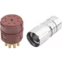 LAPP EPIC® M23 8+1-polige bus-stekkerverbinder-set met schroefaansluiting, IP67 75009698