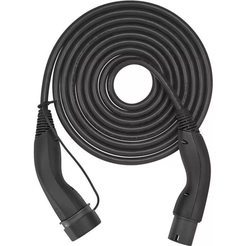 LAPP MOBILITY HELIX® Type 2 EV-oplaadkabel, 22 kW, 5 m, zwart 61795
